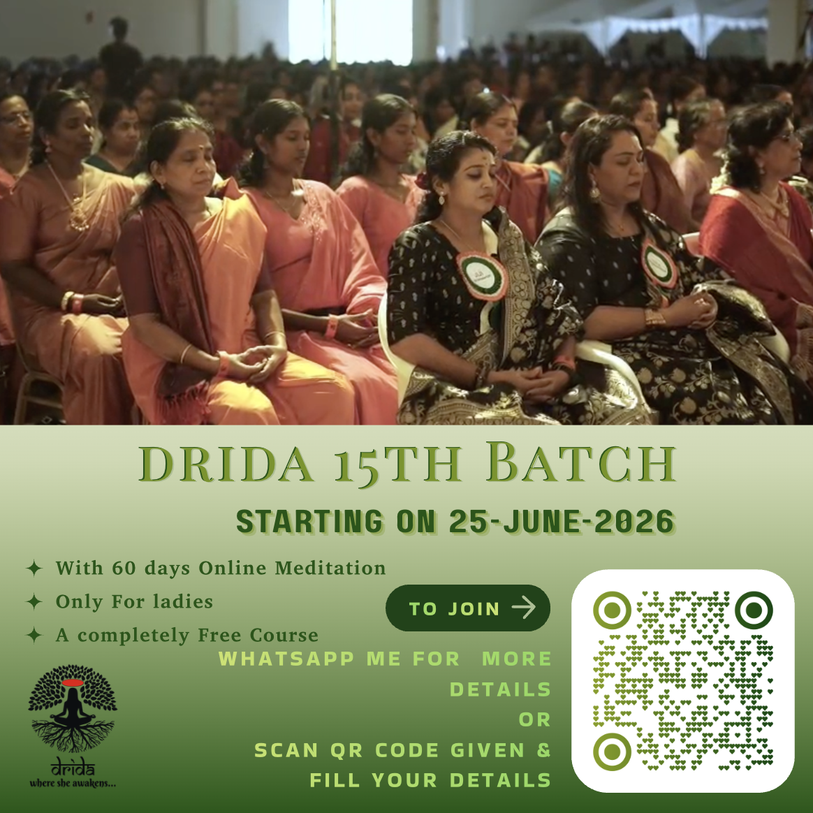 Drida 15th Free Batch