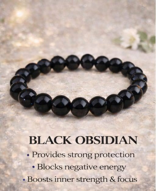 Black Obsidian Bracelet