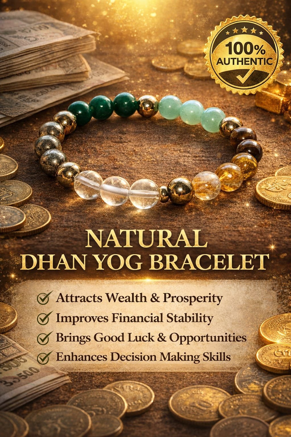 Natural Dhan Yoga Bracelet