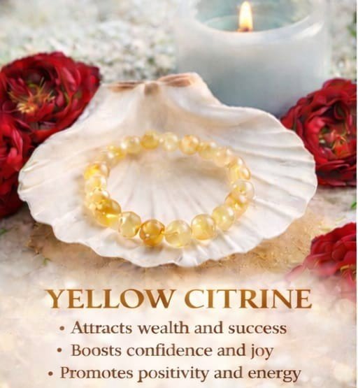 Yellow Citrine Bracelet