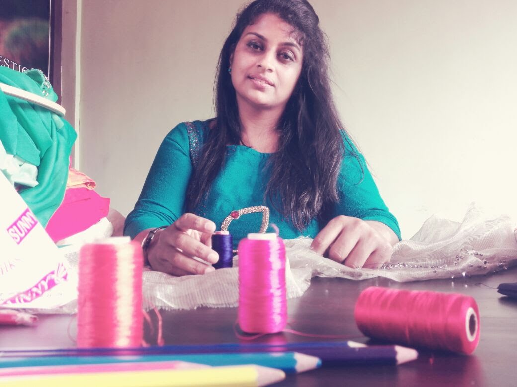 Smitha Haridas at her design studio