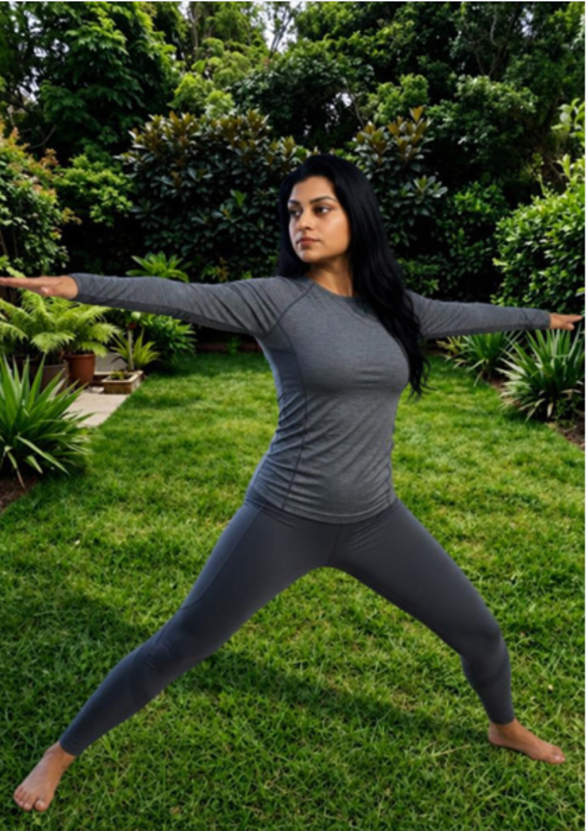 Yoga star pose